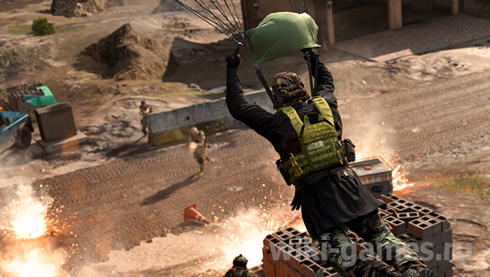 call of duty warzone parashut 2