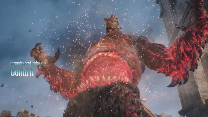 Devil May Cry 5 - босс Голиаф. Devil May Cry 5 - босс Голиаф