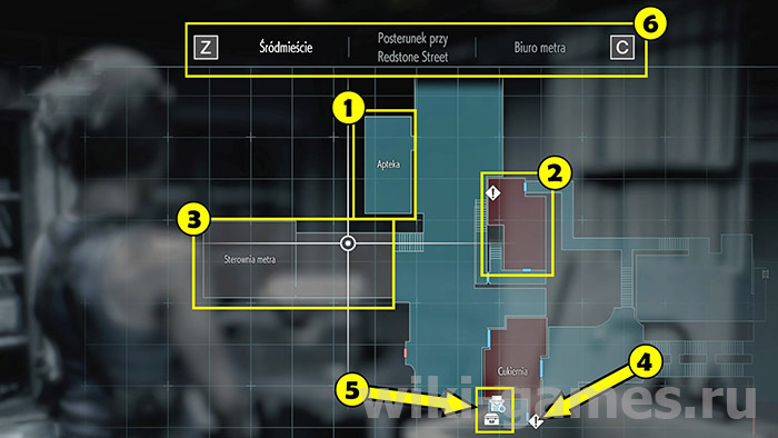 resident evil 3 remake colors maps