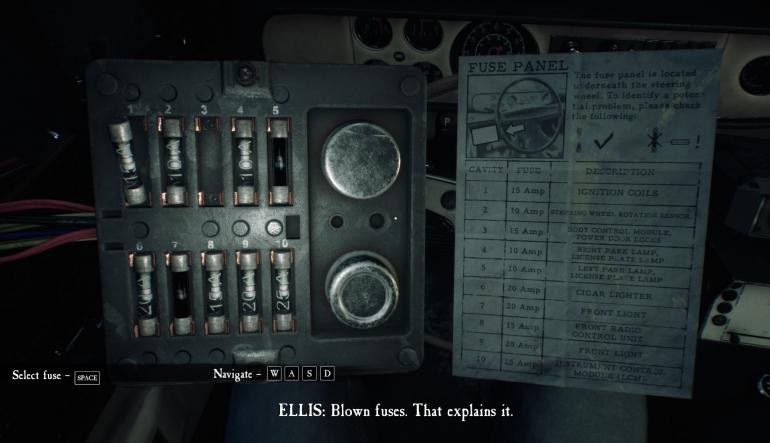 Blair Witch Fuse Puzzle