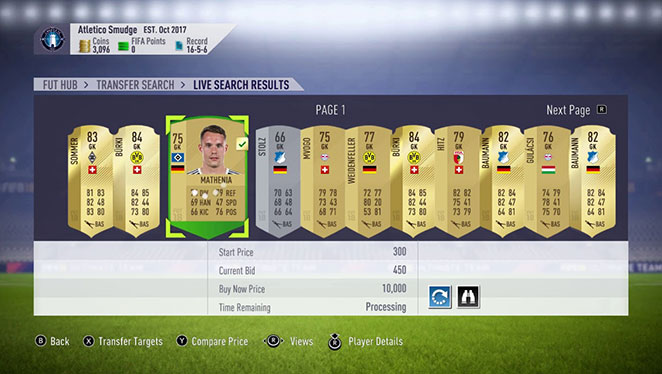 fifa 20 ultimate team 6