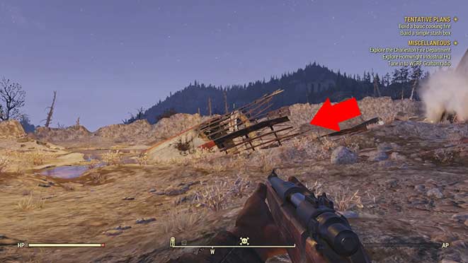 Fallout 76 - космический корабль