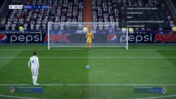 Fifa 19 - как правильно бить пенальти Fifa 19 - как правильно бить пенальти