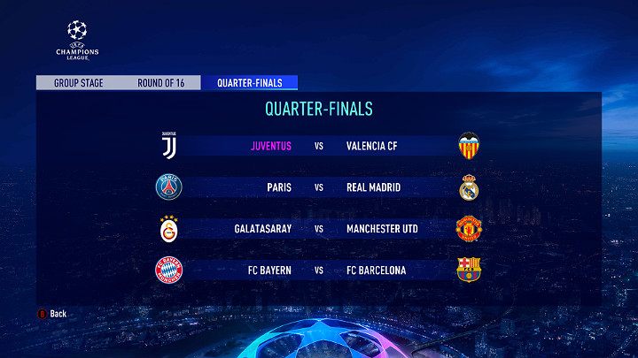 fifa 19 Лига чемпионов