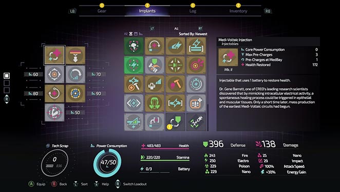 the surge 2 healing implants