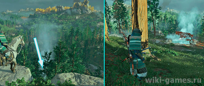 Ghost of Tsushima fire ist idhuzara 16