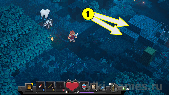 minecraft dungers heal 5