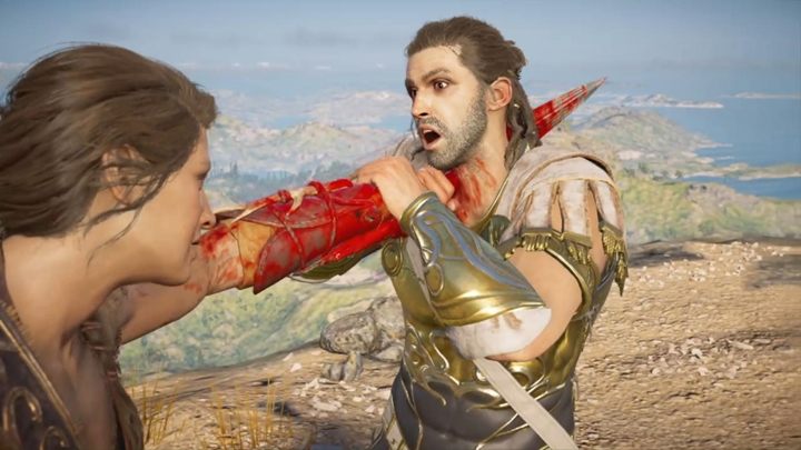 Assassins Creed Odyssey смерть Касандры/Алексиса Assassins Creed Odyssey смерть Касандры/Алексиса