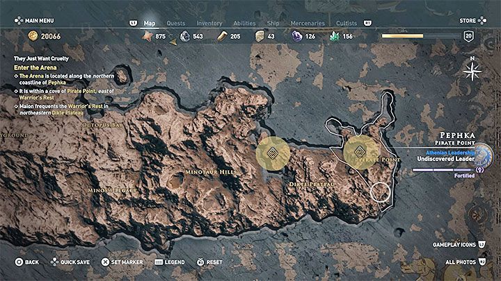 Assassin's Creed Odyssey Где находится Арена? Assassin's Creed Odyssey Где находится Арена?