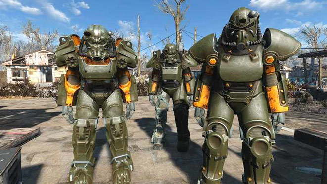 Fallout 76 силовая броня