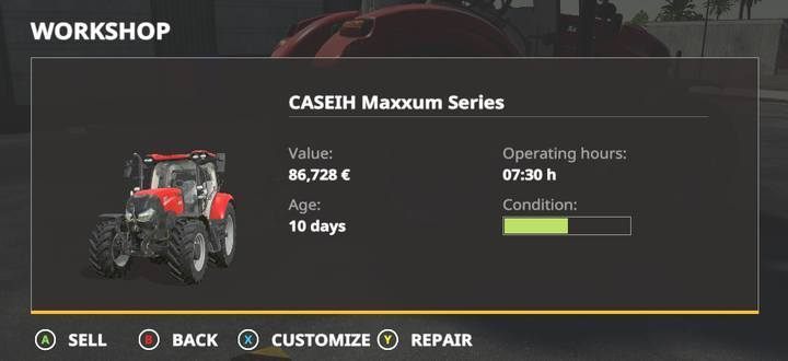 Farming Simulator 19 - ремонт техники Farming Simulator 19 - ремонт техники