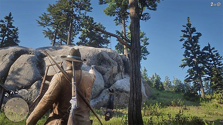 Red Dead Redemption 2 - бесшумное убийство охотников за головами