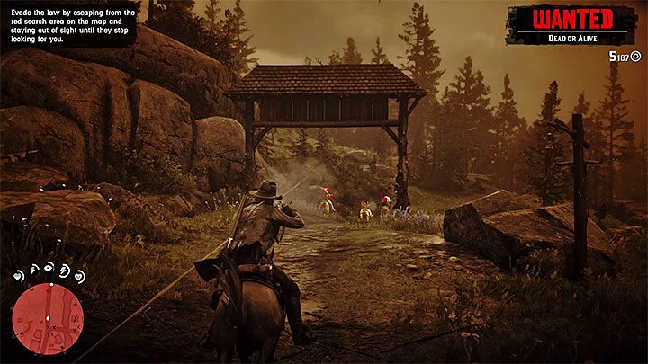Red Dead Redemption 2 убегаем от полиции