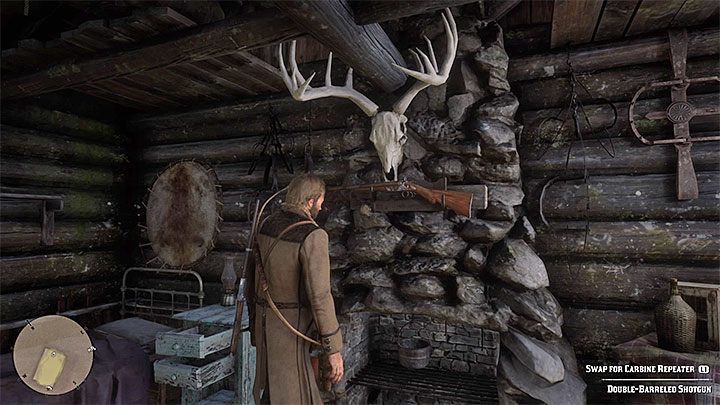 Red Dead Redemption 2 - хижина в лесу Red Dead Redemption 2 - хижина в лесу