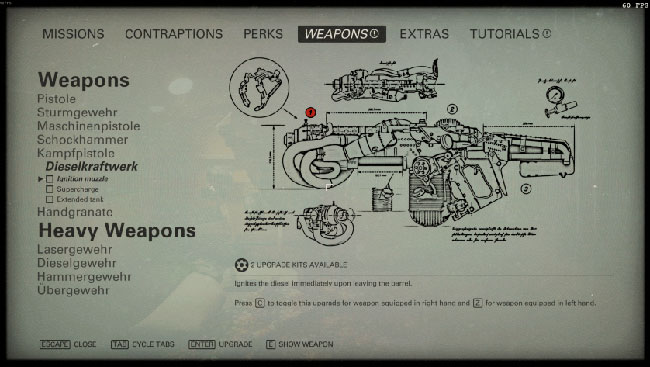 Wolfenstein II jружие непрерывного огня Wolfenstein II jружие непрерывного огня
