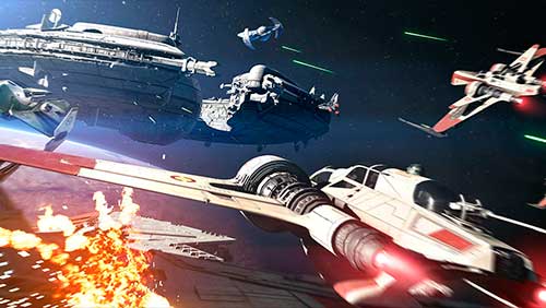 Star Wars Battlefront 2 2017 космические бои