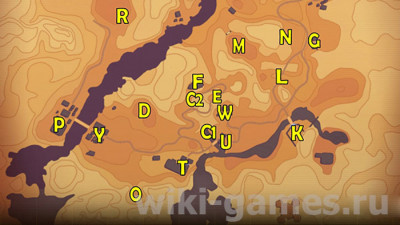 Карта локации Монарх &laquo;Monarch&raquo; в игре The Outer Worlds